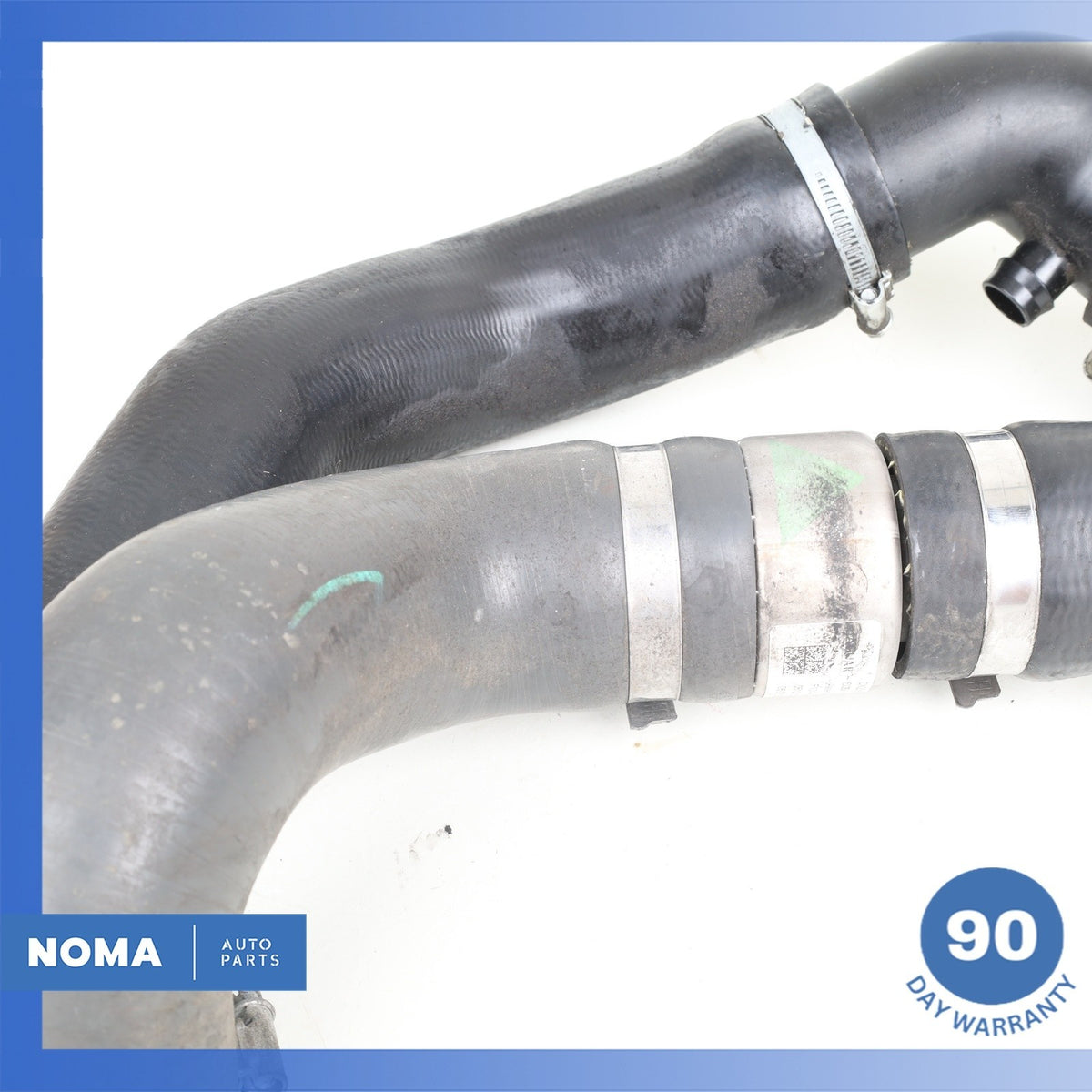 13-15 Jaguar X250 XF 2.0L Engine Air Intake Charge Hose Tube Set OEM - photo 8