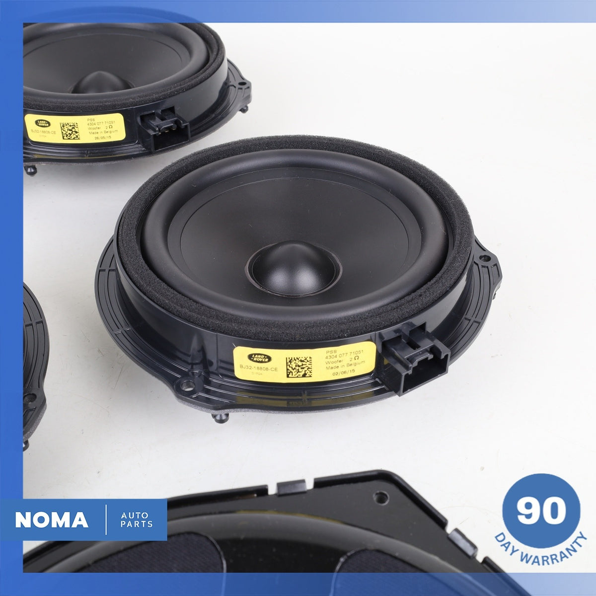 12-19 Range Rover Evoque L538 L550 Front & Rear Hi-Line 600W Speaker Set OEM - photo 11