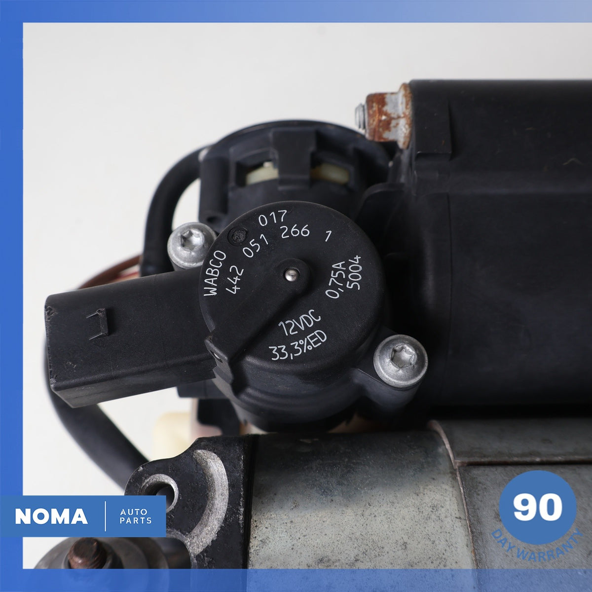 04-09 Jaguar X350 XJ8 XJR Air Suspension Compressor Pump C2C27702 OEM 82k - photo 8