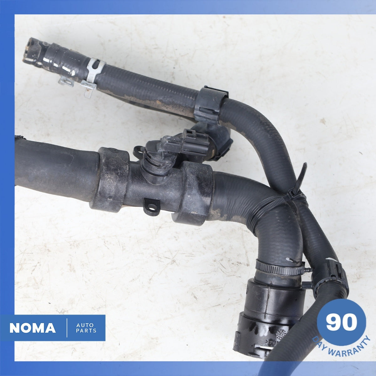 12-17 LR Range Rover Evoque L538 Engine Cooling Water Hose Set w/Thermostat OEM - photo 12