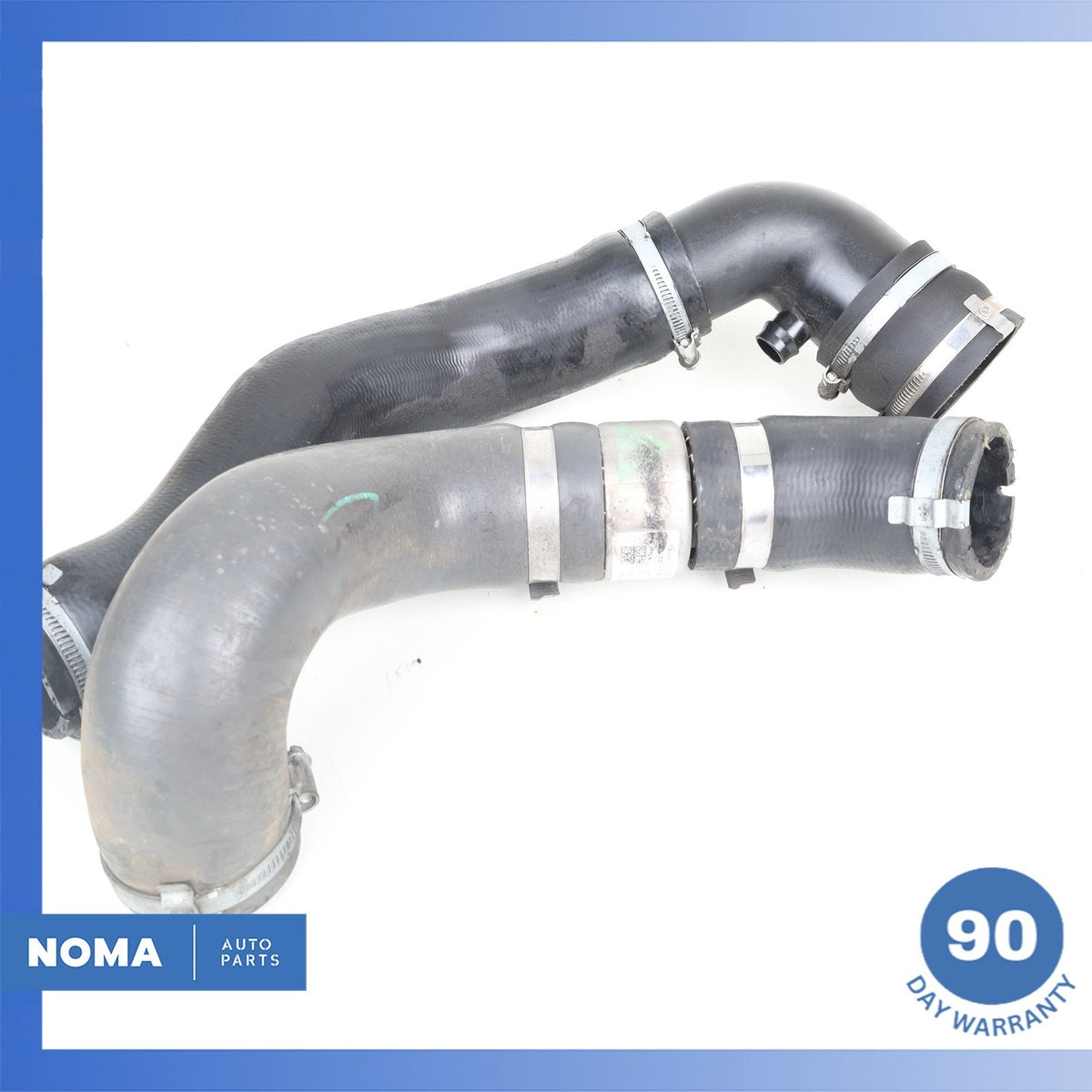 13-15 Jaguar X250 XF 2.0L Engine Air Intake Charge Hose Tube Set OEM - photo 6