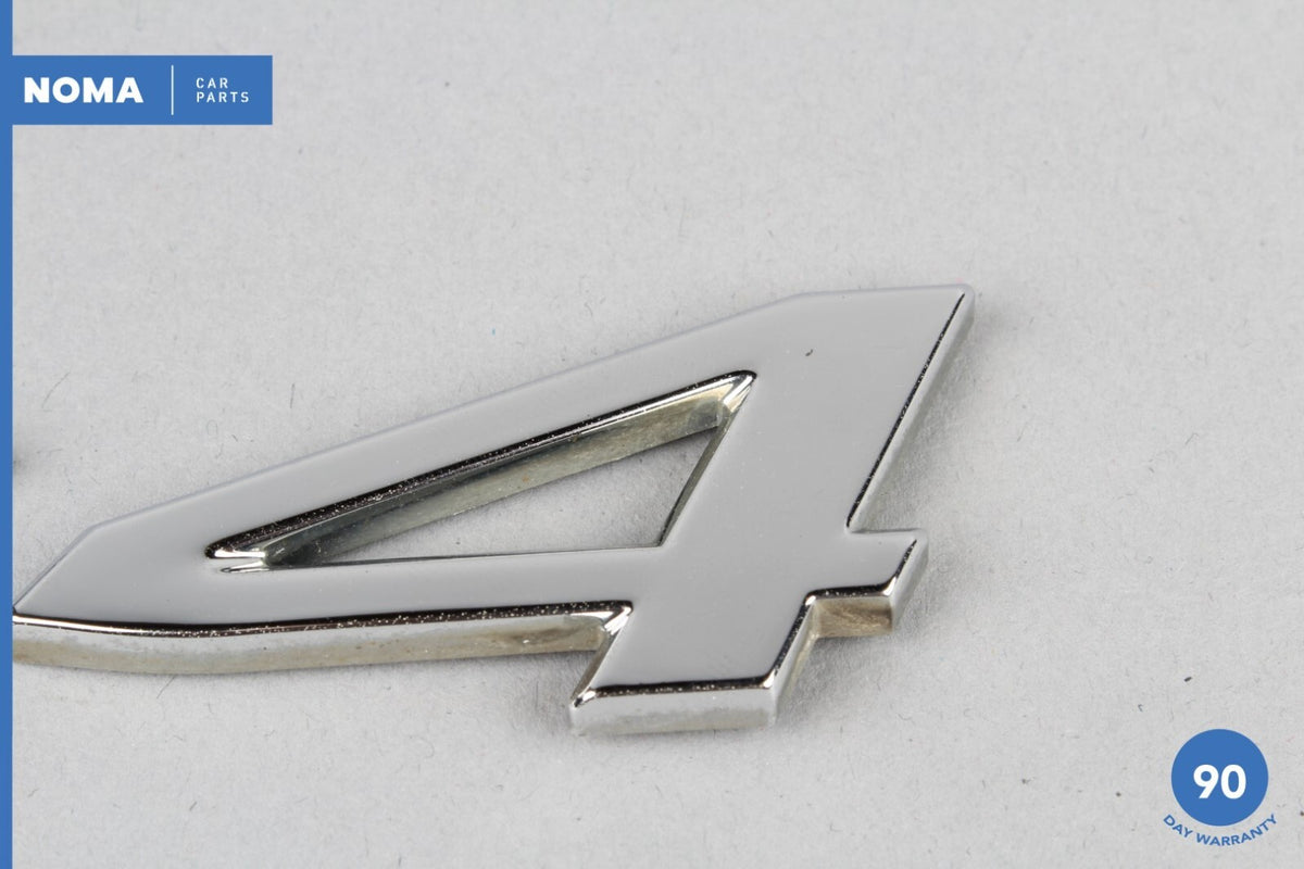 03-08 BMW Z4 E85 Rear Trunk Hatch Boot Emblem Badge Logo Chrome 7114122 OEM - photo 2