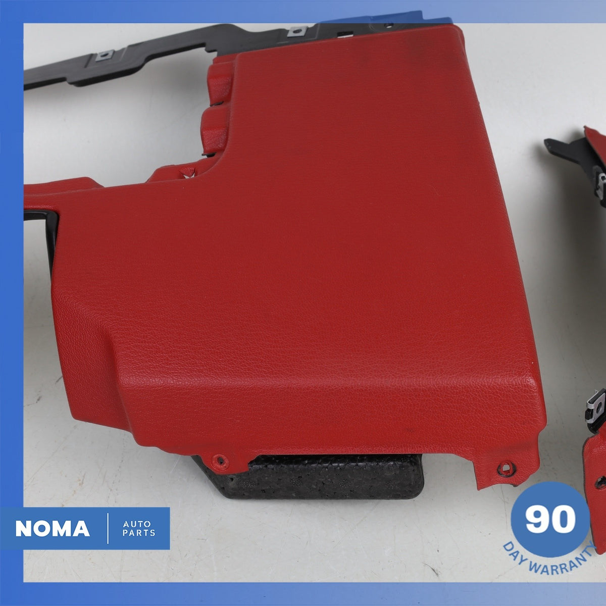 09-16 BMW E89 Z4 Dashboard Knee Cover Panel Set Red OEM - photo 4