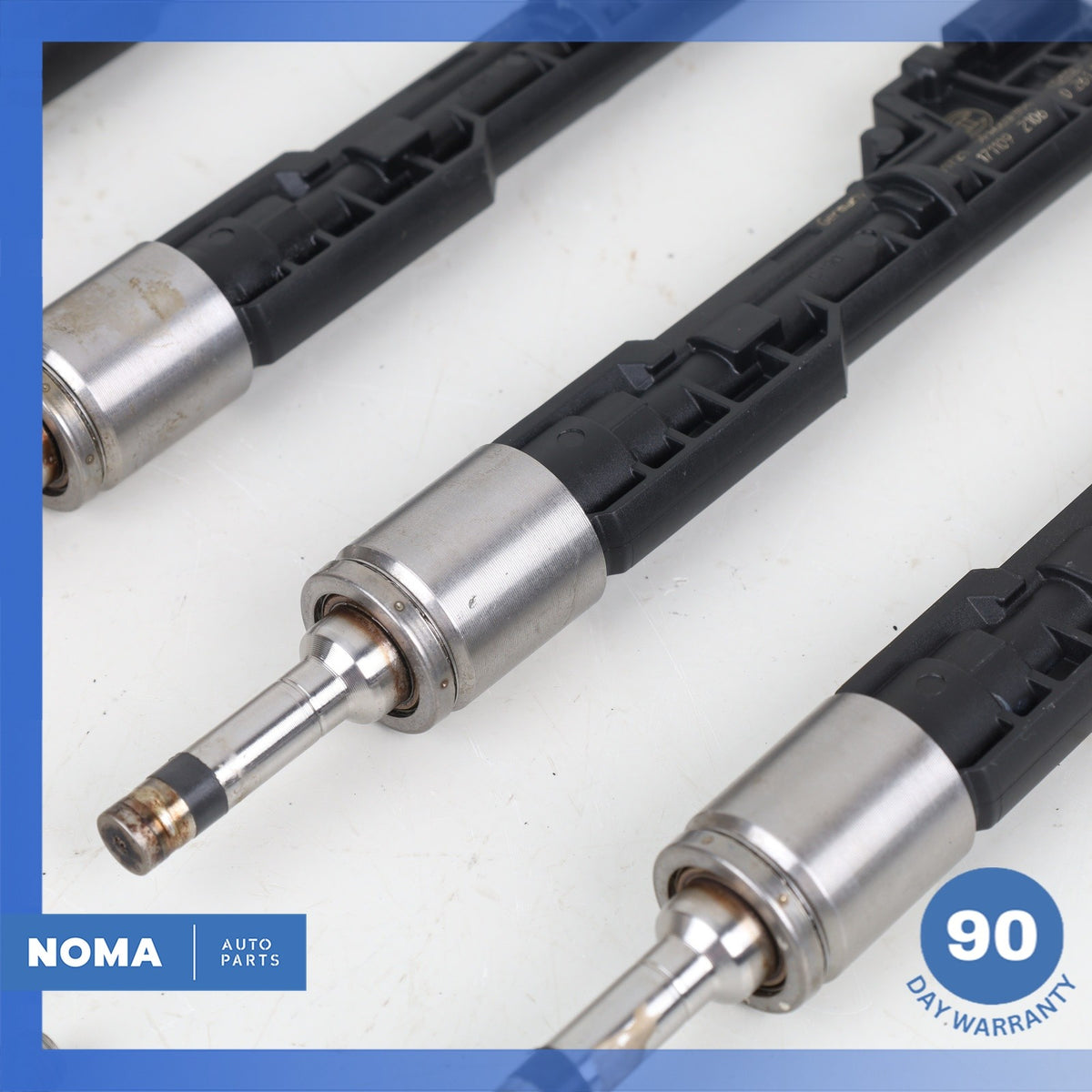 13-21 BMW F15 X5 435i M4 535i S55 N55 3.0L Engine Fuel Injector Set of 6 OEM - photo 12