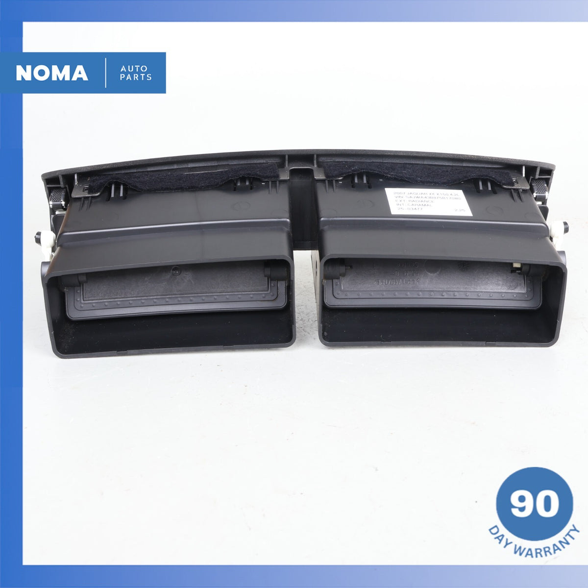 07-11 Jaguar X150 XK XKR Center Dash Board AC A/C Dual Air Vent 6W8319K617A OEM - photo 8