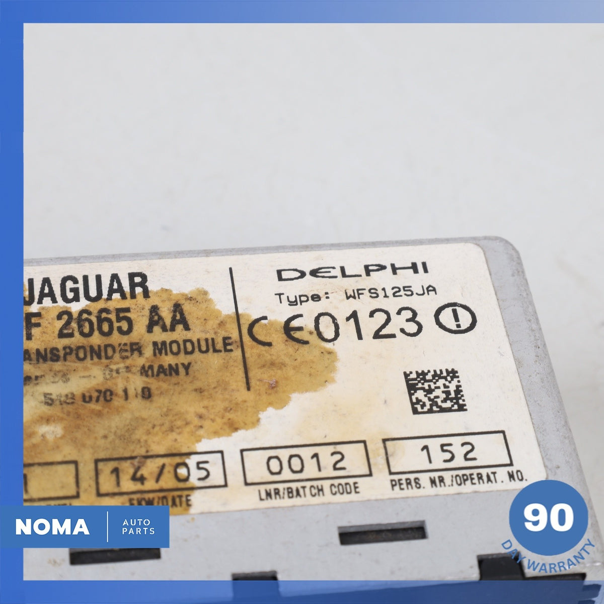 Jaguar X100 XKR Key Transponder Module Unit LNF2665AA OEM - photo 4