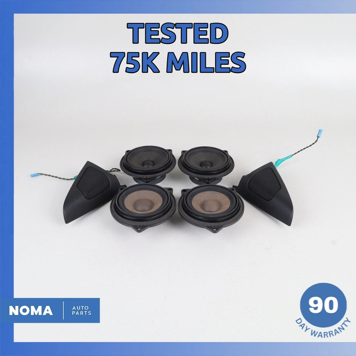 BMW E92 328i 335i Interior Audio Sound Tweeter Speaker Loudspeaker Set OEM 75k - photo 1