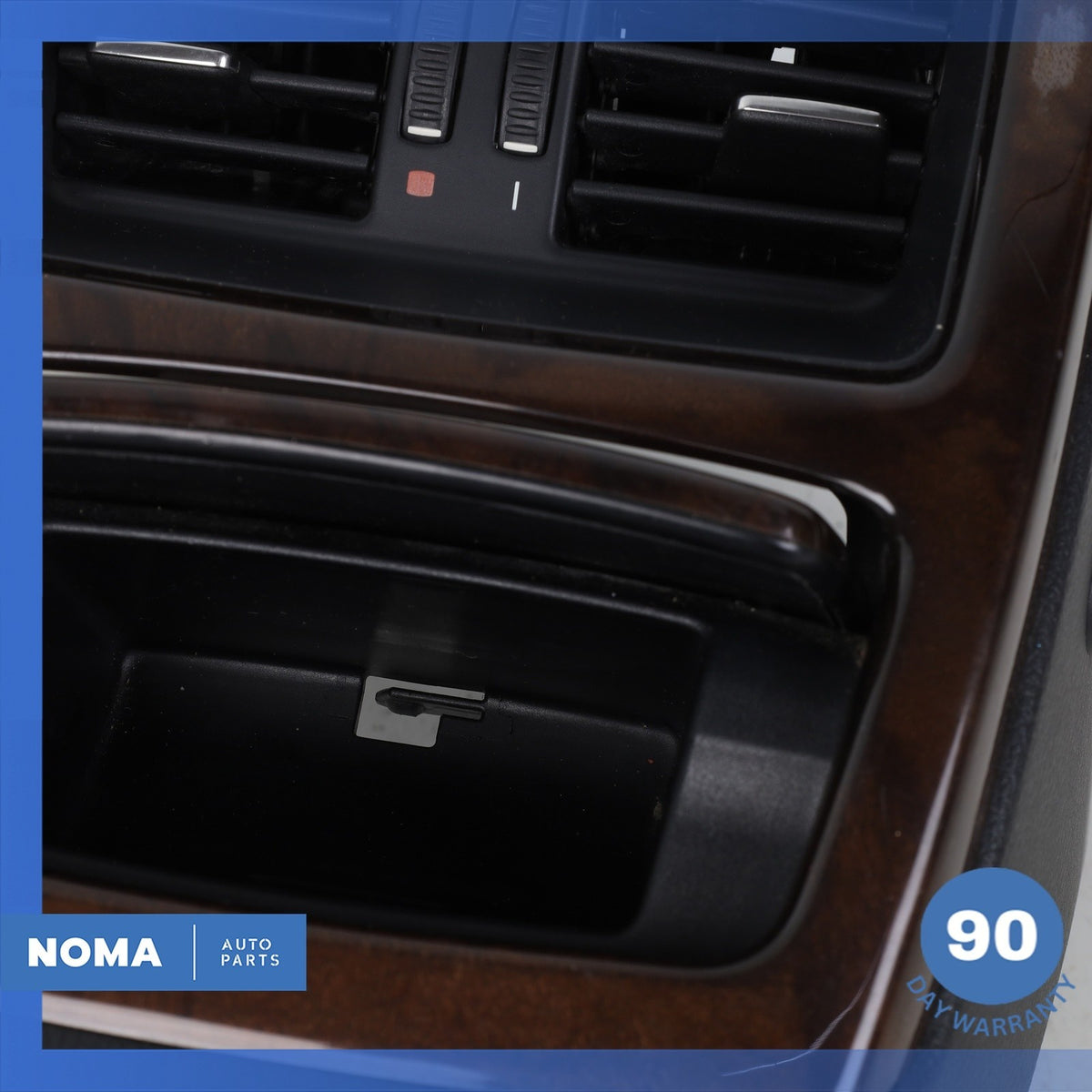 07-13 BMW E92 328i 335i Rear Center Console Cover Panel Black OEM 75k - photo 8
