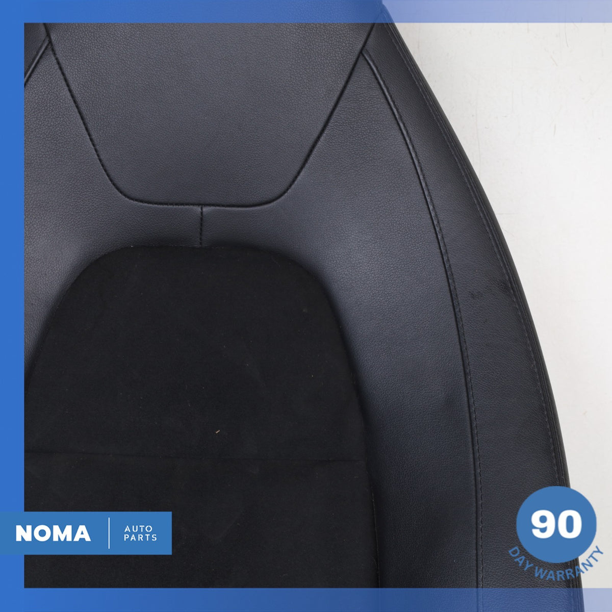 14-17 Jaguar X152 F-Type Convertible Right Upper Seat Cushion Black C2C41643 OEM - photo 3