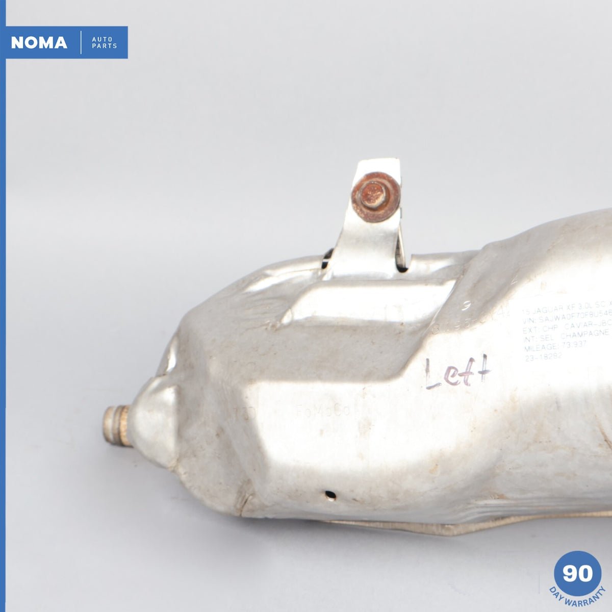 13-15 Jaguar XF X250 3.0L V6 S/C Left Side Exhaust Manifold DX239431AA OEM - photo 10