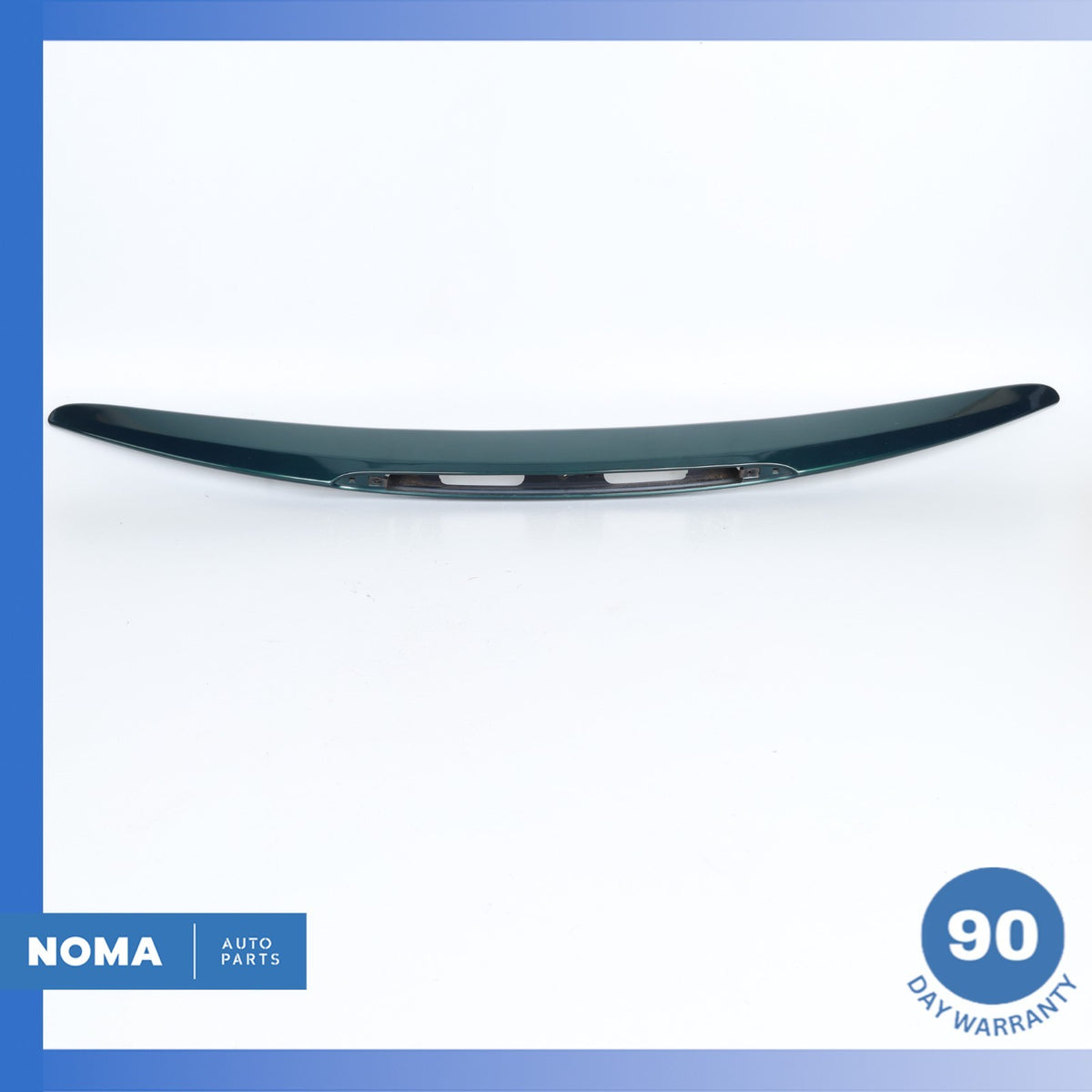 07-15 Jaguar X150 XK XKR Trunk Lid Molding Trim Spoiler Wing Green OEM 74k - photo 1