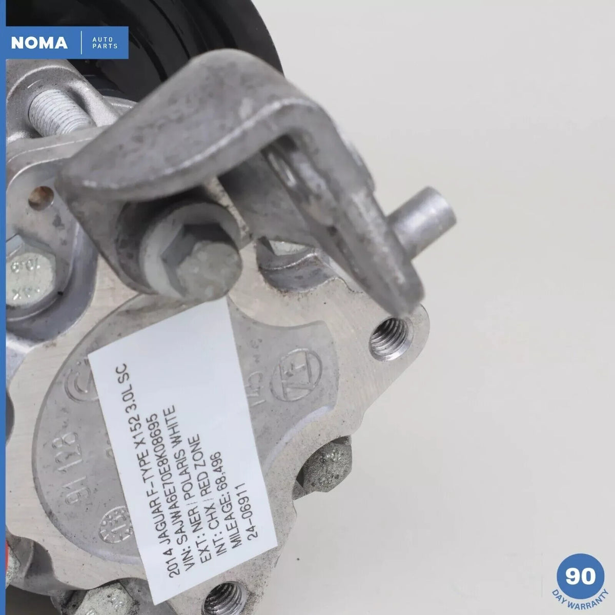 10-19 Jaguar X152 F-Type 3.0L 5.0L Power Steering Pump Assembly 8W833A674AB OEM - photo 11
