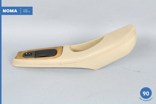 05-08 Jaguar S-Type X204 Front Right Side Door Armrest w/ Switch & Trays OEM - photo 1