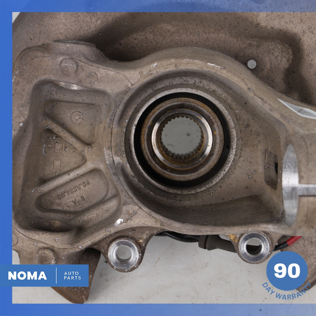LR Range Rover Evoque L538 Rear Right Spindle Knuckle Hub w/ Shield OEM - photo 13