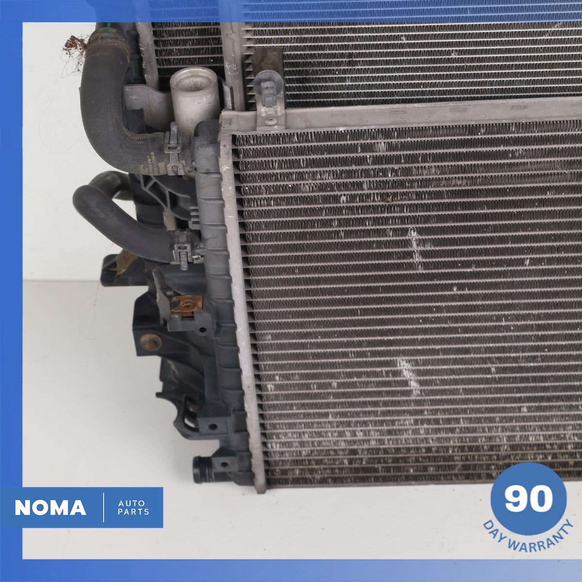 10-19 Jaguar X351 XJ XFR Radiator A/C AC Condenser Intercooler Assembly OEM - photo 6