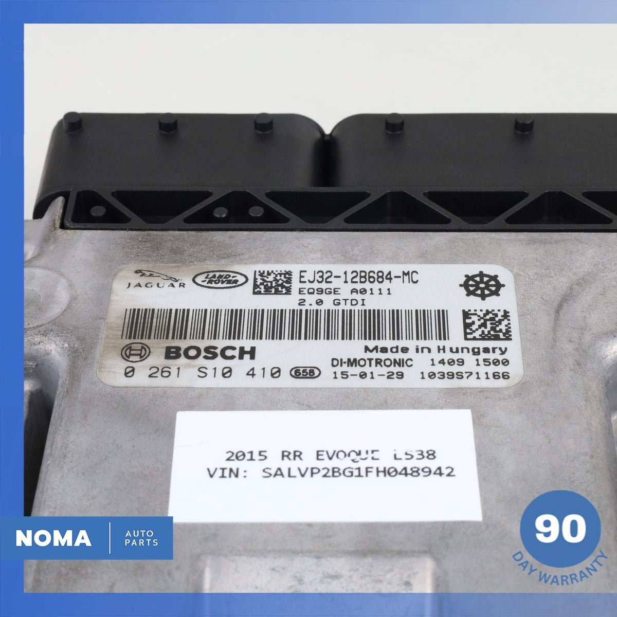 14-20 Land Rover Range Rover Evoque L538 ECU ECM Engine Control Module OEM - photo 7