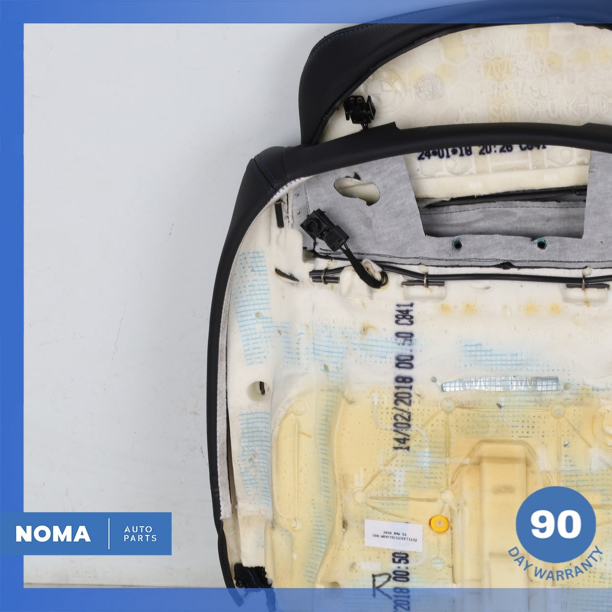 18-23 BMW F39 X2 Front Right Passenger Sport Seat Lower Cushion OEM - photo 12