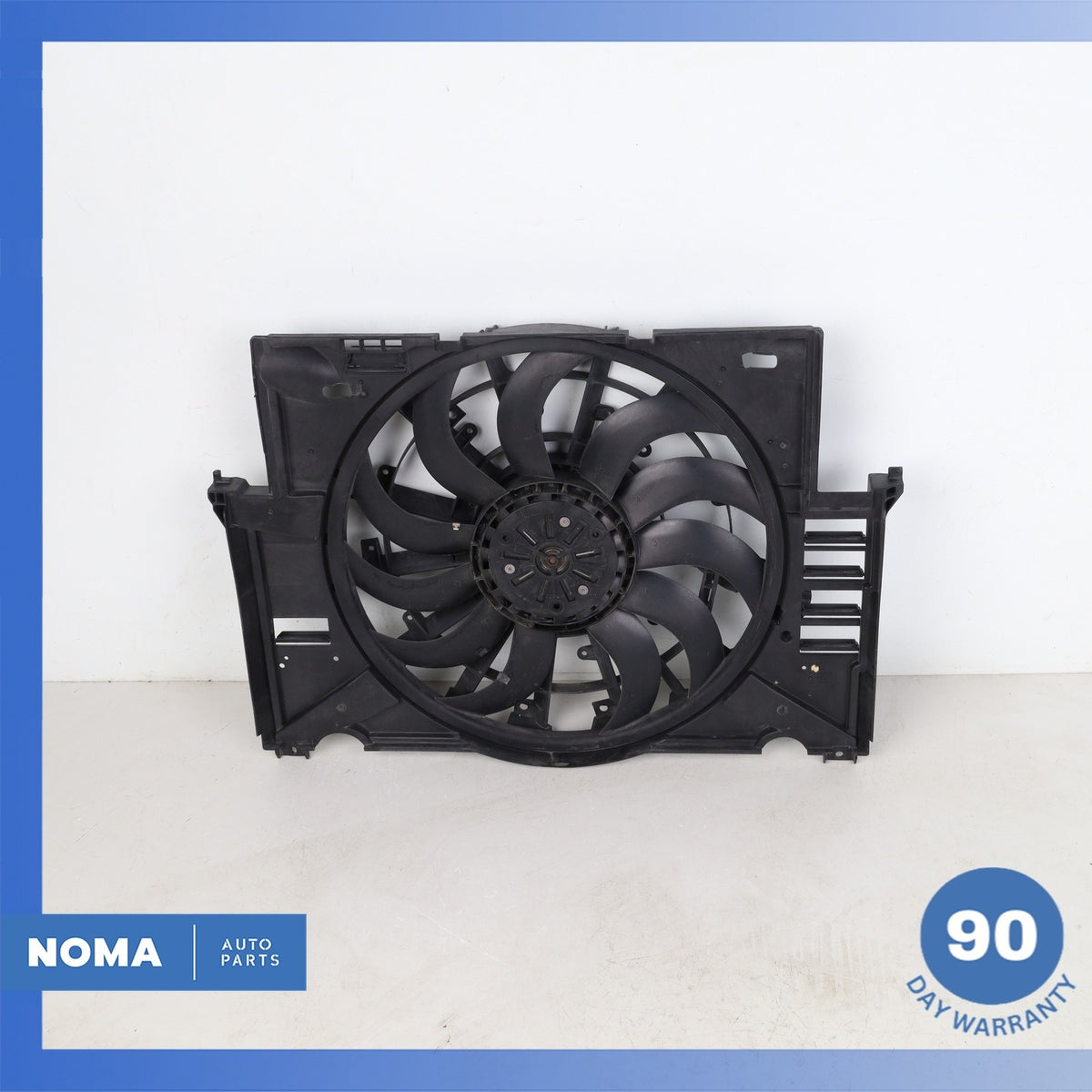 2017 Jaguar X760 XE Engine Motor Cooling Radiator Fan Assembly T2H20467 OEM - photo 2
