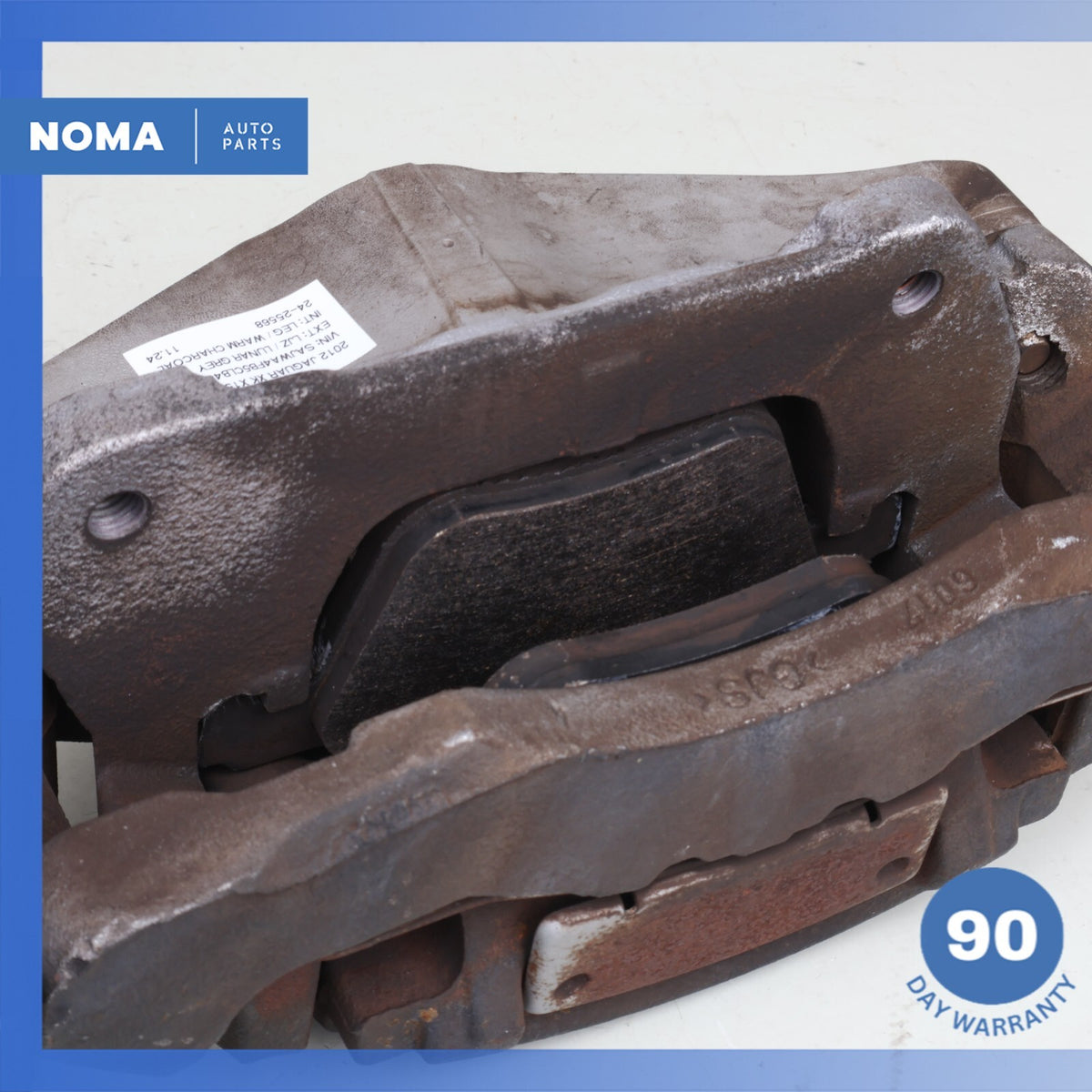 10-15 Jaguar X150 XK XJ Front Left & Right Side Brake Caliper Set of 2 OEM - photo 17