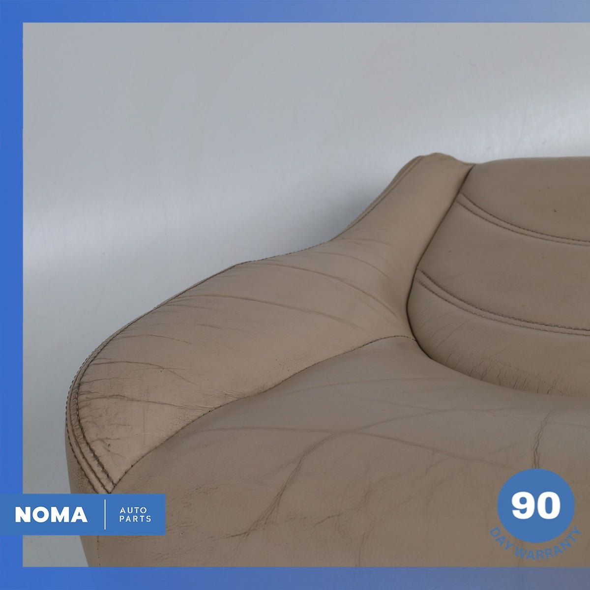 00-06 Jaguar X100 XKR Left Bottom Lower Sport Seat Cushion Beige OEM - photo 10