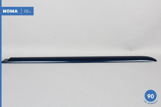 98-03 Jaguar X308 XJ8 XJR Rear Right Passenger Exterior Door Molding Blue OEM - photo 1
