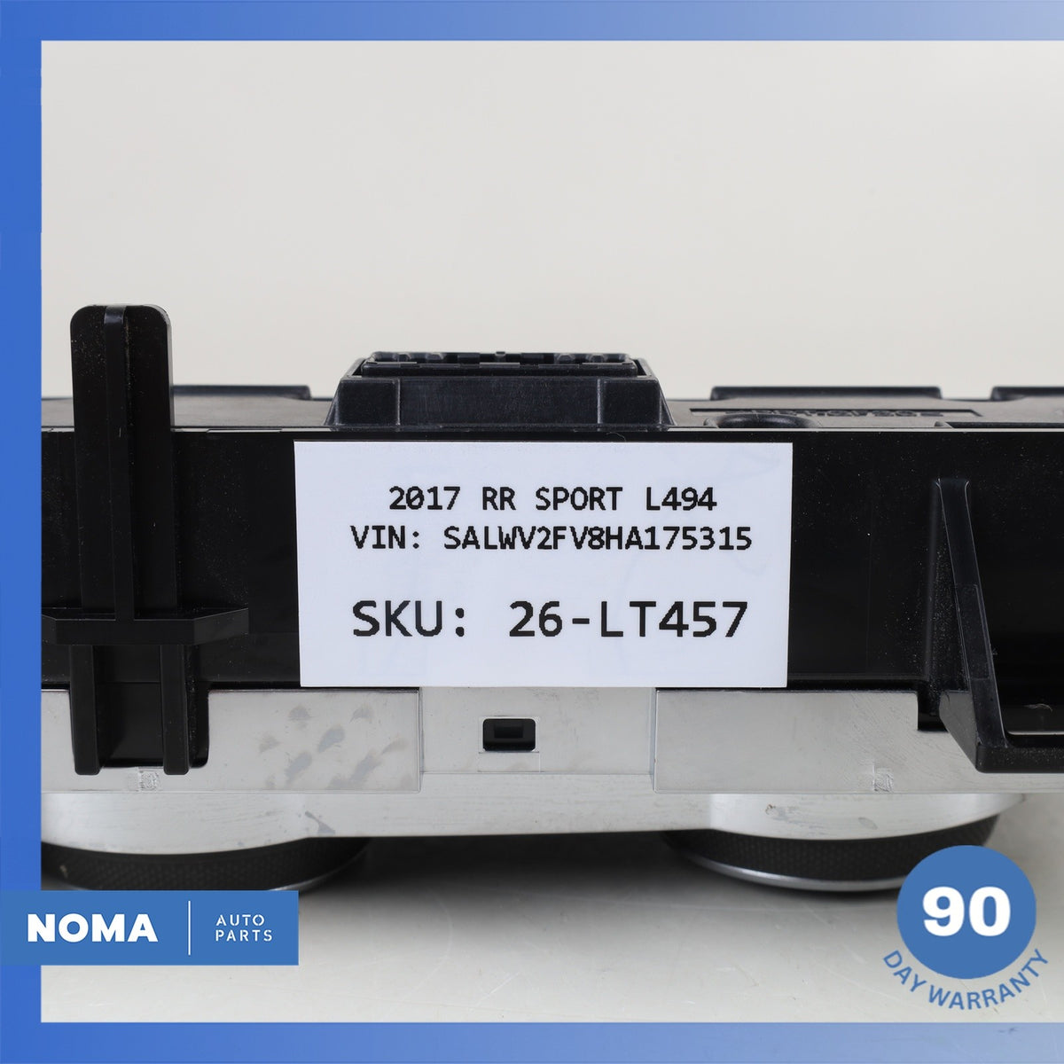 Range Rover Sport L494 Front AC Heater Climate Control Switch OEM - photo 12