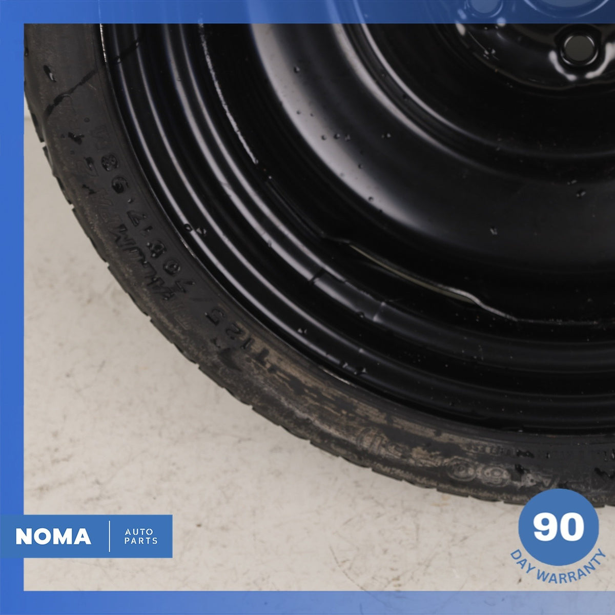 11-17 Lexus ZWA10 CT200h Emergency Spare Tire Wheel Donut Rim 125 70 17" OEM - photo 10