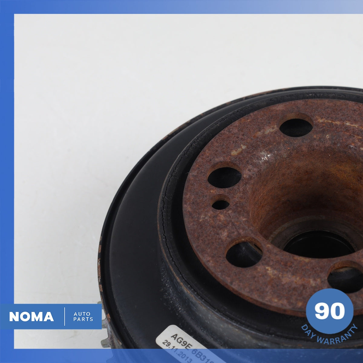 12-17 Range Rover Evoque L538 Engine Crankshaft Balancer Pulley LR078547 OEM - photo 6