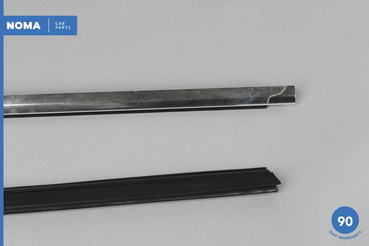 00-08 Jaguar S-Type X204 Front Left Side Door Window Seal w/ Moulding Set OEM - photo 2