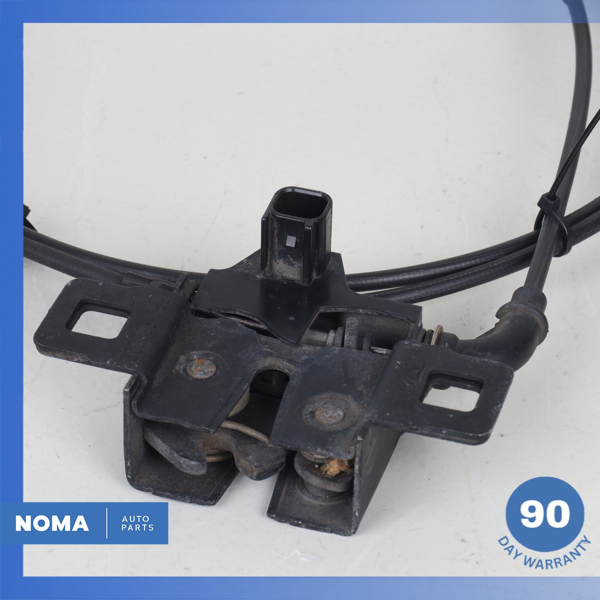 12-19 Range Rover Evoque L538 Front Right & Left Side Hood Latch w/ Cable OEM - photo 3