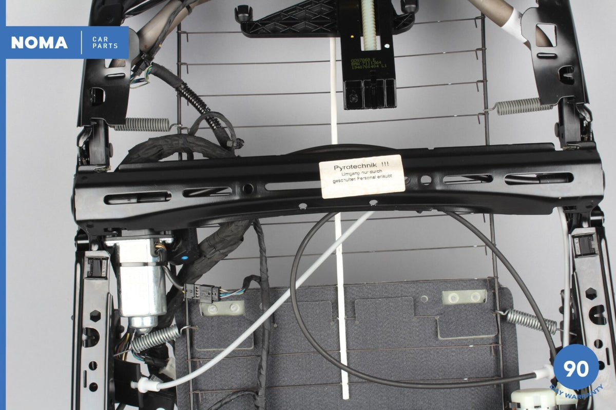 08-10 BMW 535i E60 E61 Front Left Driver Side Upper Seat Frame w/ Motor OEM - photo 8