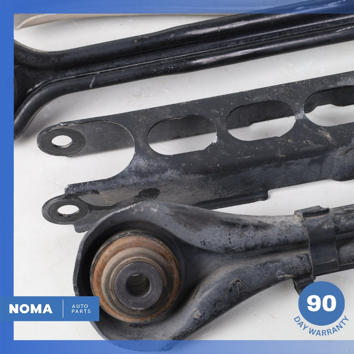 06-13 BMW E90 335i 128i Rear Left Side Suspension Control Arm Set OEM 75k - photo 8