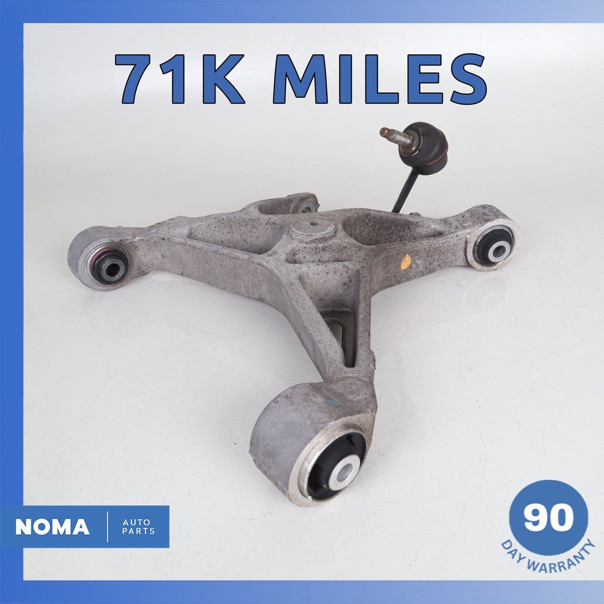09-19 Jaguar X351 XJ XF XFR Rear Right Side Lower Control Arm w/ Link OEM 71k - photo 1