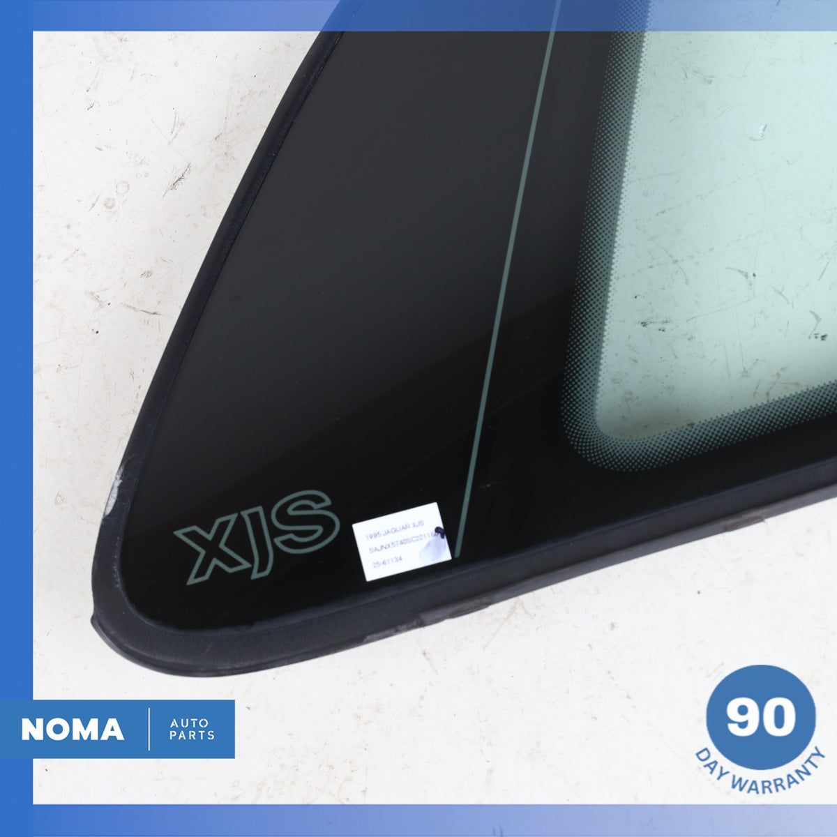 92-95 Jaguar XJS HE Series 3 Coupe Rear Right Quarter Window Glass BEC16434 OEM - photo 5
