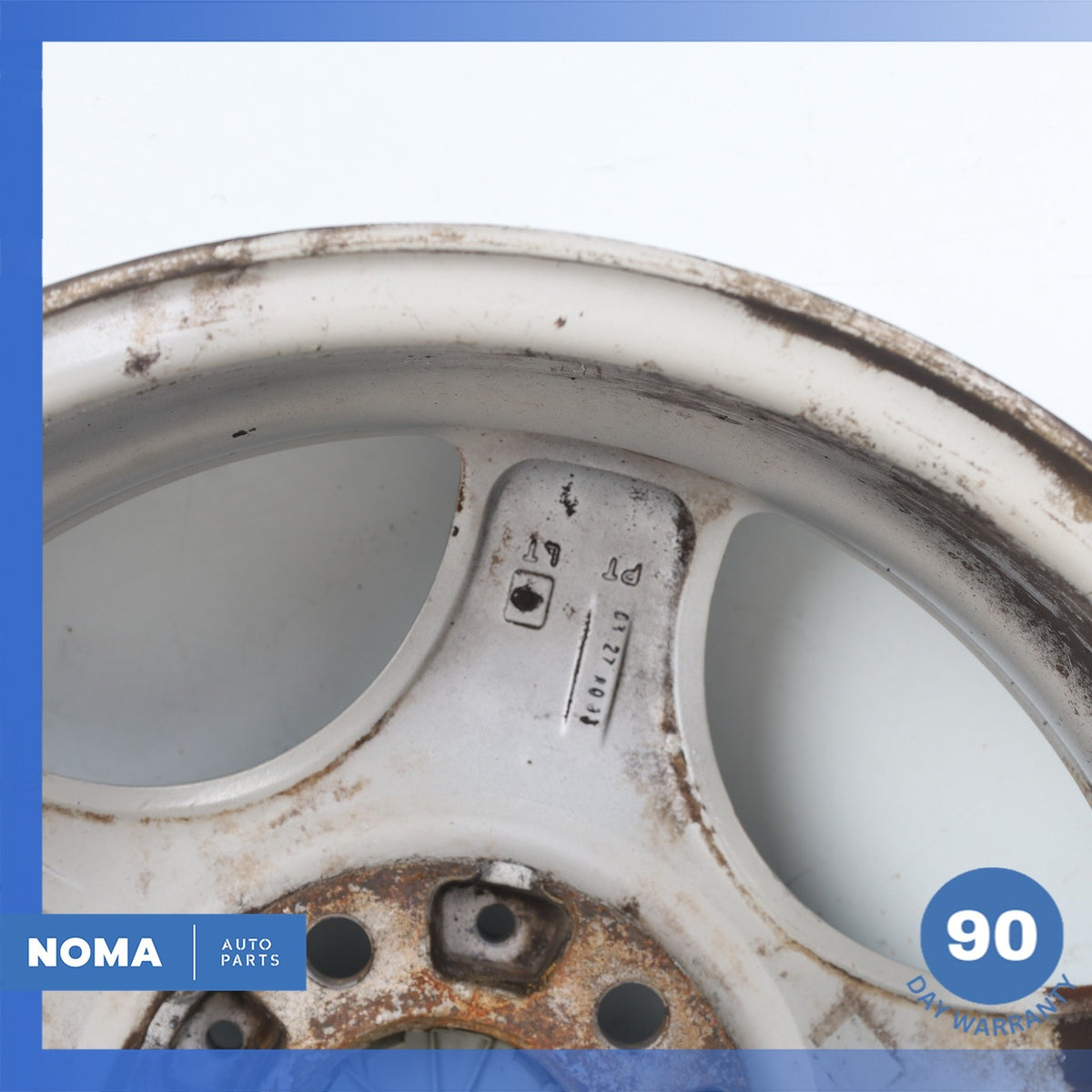 96-02 BMW E36 Z3 Style 35 7 x R16 16" Wheel Rim Silver 36111092260 OEM - photo 9