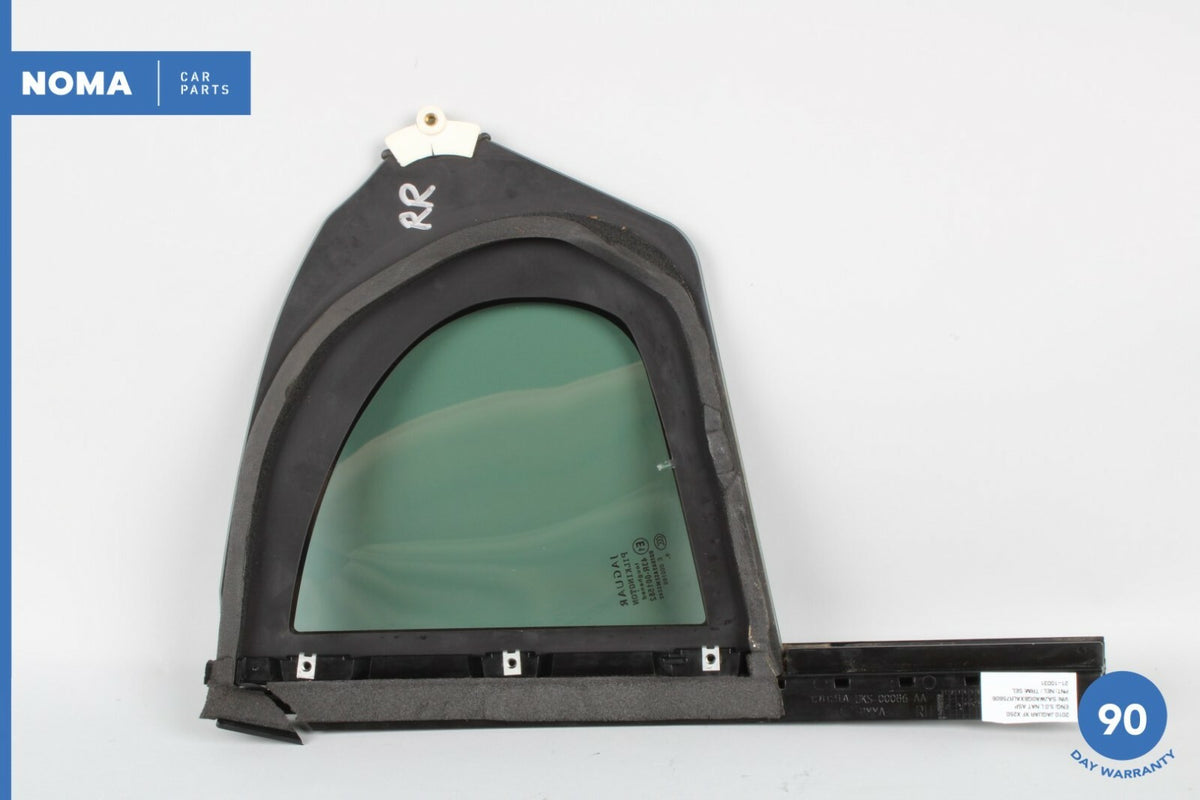 09-14 Jaguar XF XFR X250 Rear Right Side Quarter Corner Window Glass OEM - photo 6
