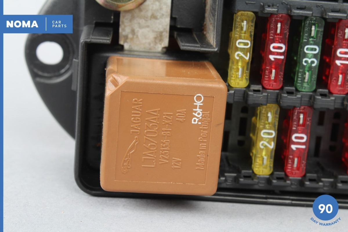1997 Jaguar XK8 XKR X100 Engine Bay Relay Fuse Box LJA2800AE OEM - photo 4