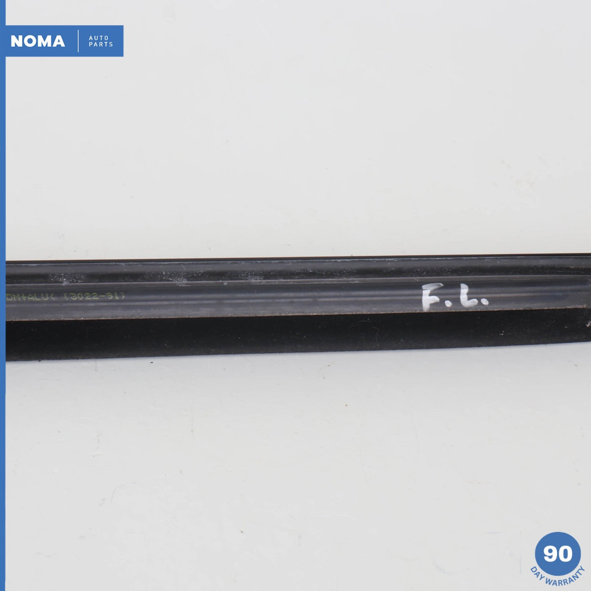 09-15 Jaguar X250 XF XFR Front Left Door Exterior Window Molding Black OEM - photo 9