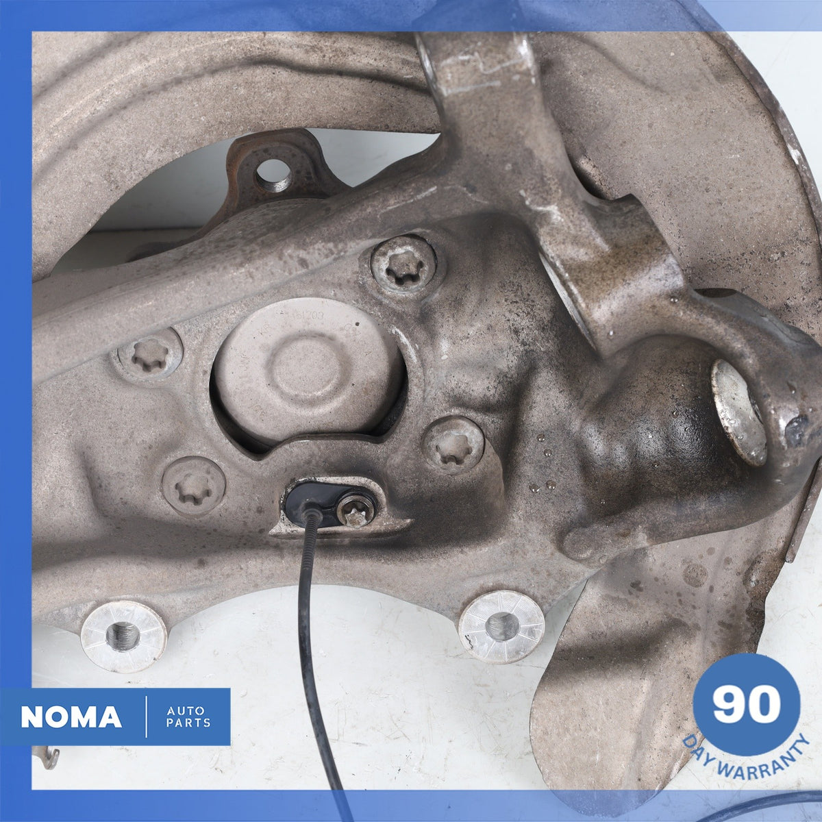 16-22 BMW G12 740Li 750i RWD Front Left Spindle Knuckle Hub 6884377 OEM 76k - photo 10