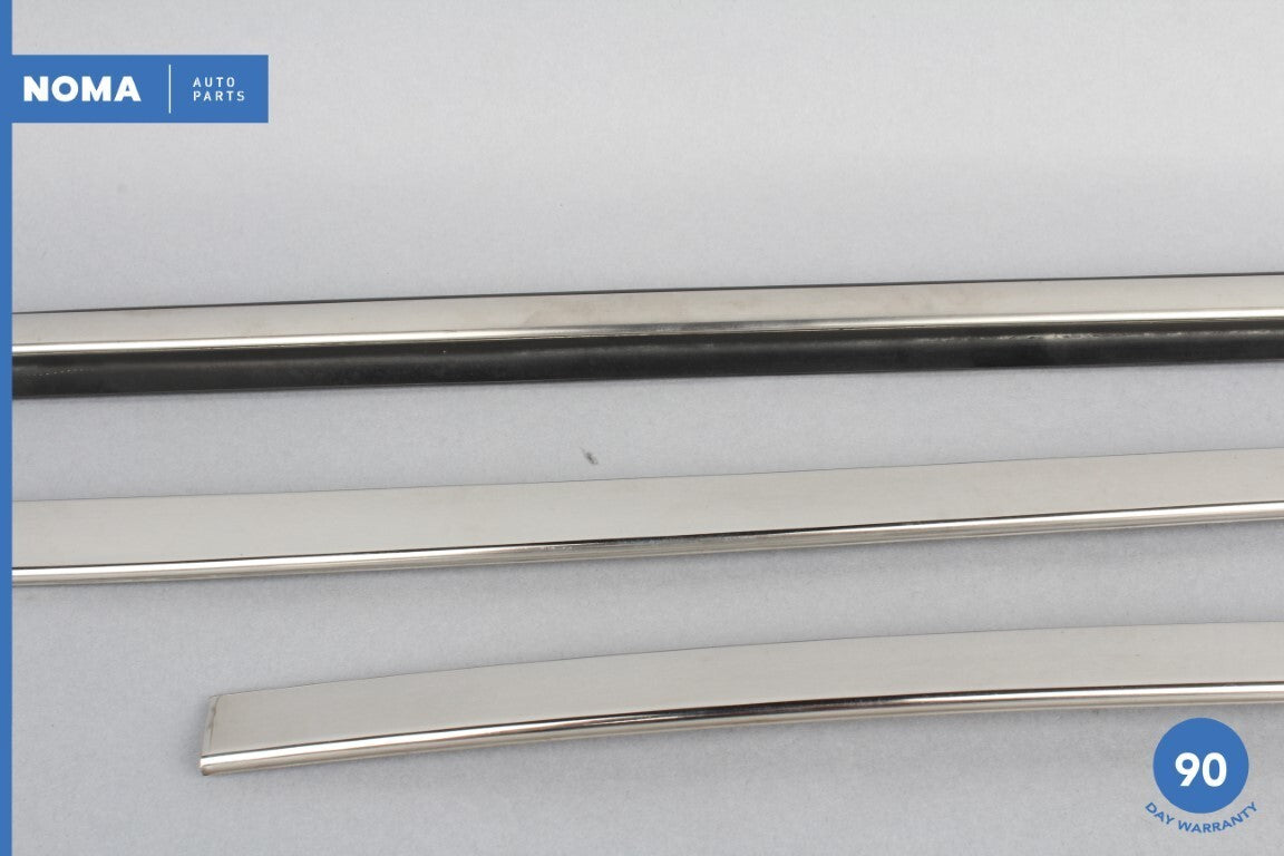 98-03 Jaguar XJ8 XJR X308 Front Right Window Exterior Chrome Molding Set OEM - photo 4