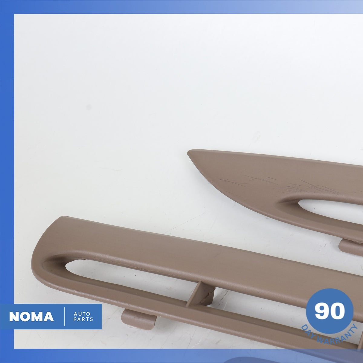 97-06 Jaguar X100 XK8 XKR Dash Windshield Air Vent Grill Grille Set Beige OEM - photo 6