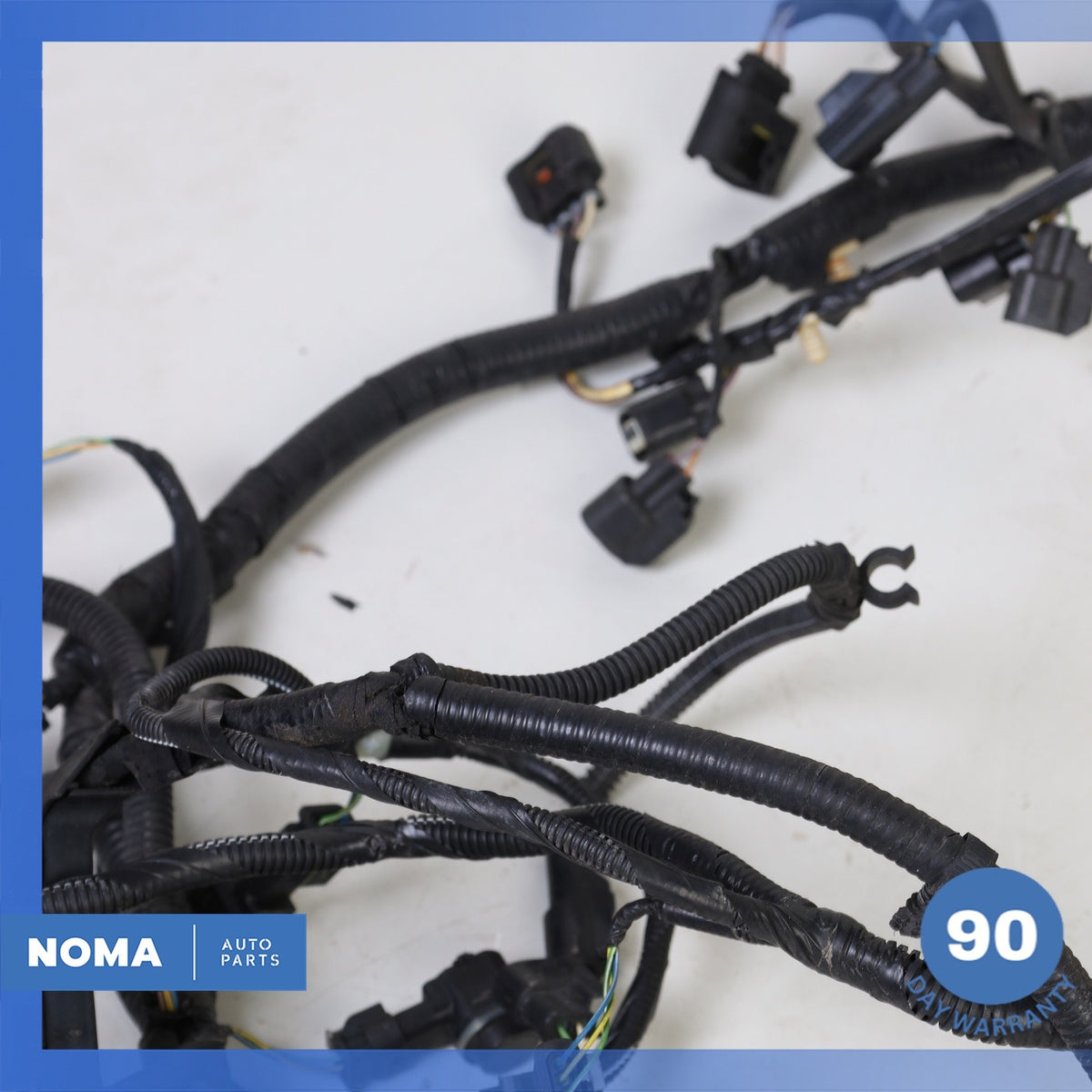 13-17 LR Range Rover L405 L494 Rear Bumper Wiring Wire Harness DK6215B484BD OEM - photo 8