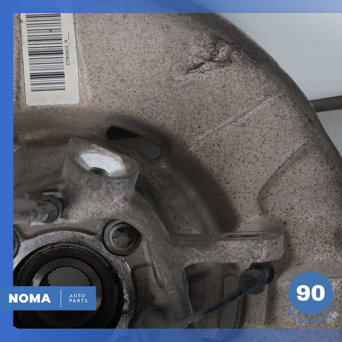 BMW F02 750i 740i Rear Right Side Wheel Carrier Spindle Knuckle Hub OEM - photo 13