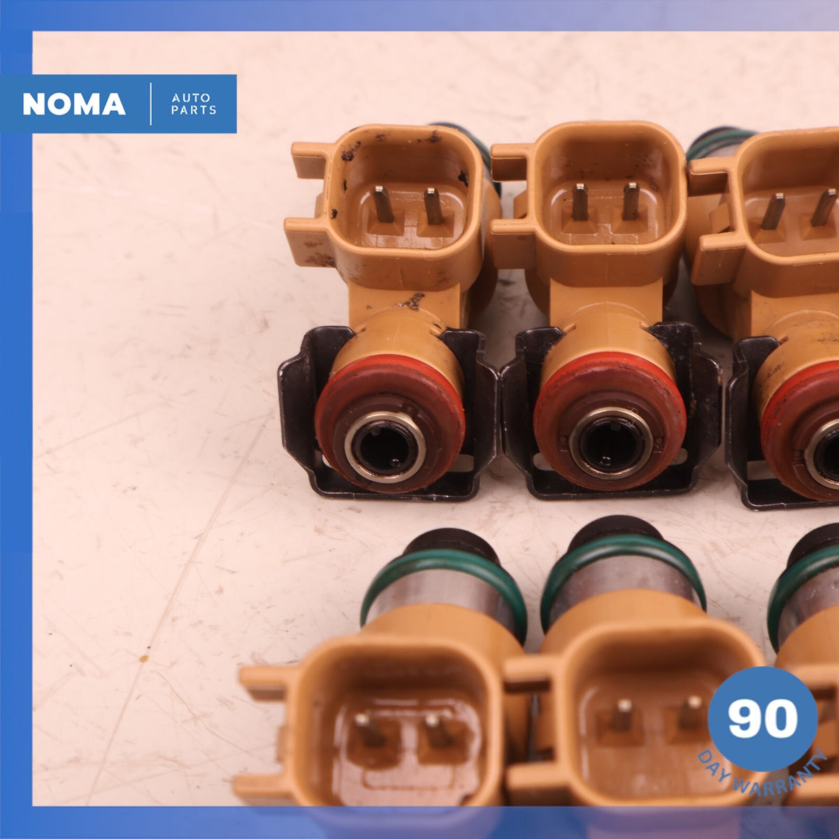 06-10 Jaguar X150 XK S-Type 4.2L N/A Engine Motor Fuel Injector Set of 8 OEM - photo 7