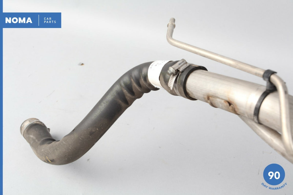 10-18 Jaguar XJ XJL XJR X351 Fuel Tank Filler Neck Tube Pipe Line w/ Valve OEM - photo 9