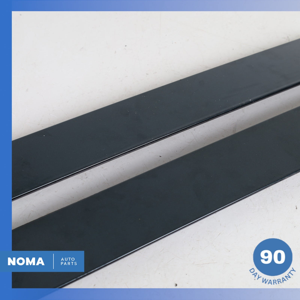 10-19 Jaguar X351 XJ Rear Left & Right Exterior Roof C-Pillar Molding Set OEM - photo 3