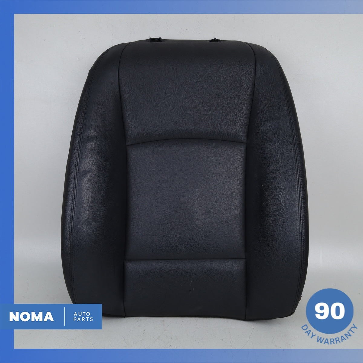 14-16 BMW F10 528i 535i 550i Front Right Seat Upper Cushion Black OEM - photo 1