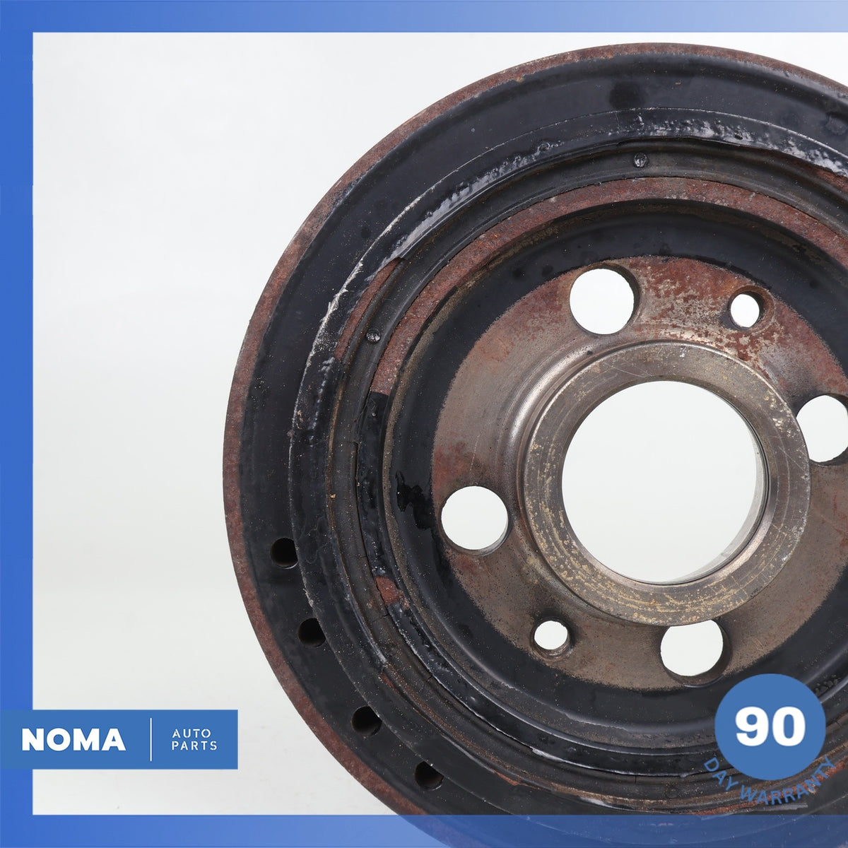 03-10 Jaguar X350 XJ8 4.2L NA Harmonic Balancer Crankshaft Pulley 2W936316DD OEM - photo 4