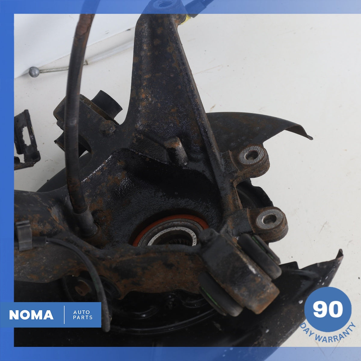 03-08 BMW E85 E86 Z4 Rear Left Driver Side Spindle Knuckle Hub w/ Shield OEM - photo 8