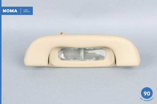 03-08 Jaguar S-Type X204 Rear Left Roof Headliner Grab Grip Handle w/ Lamp OEM - photo 1